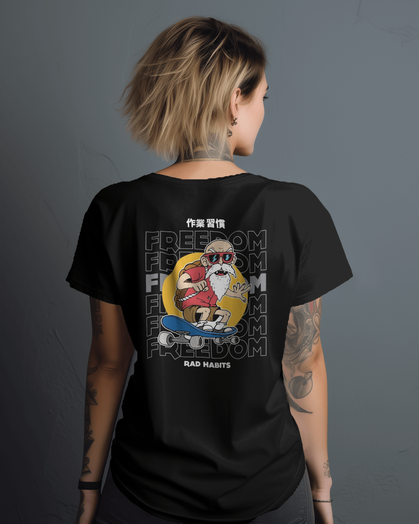 Master Roshi oversize t-shirt for men and women