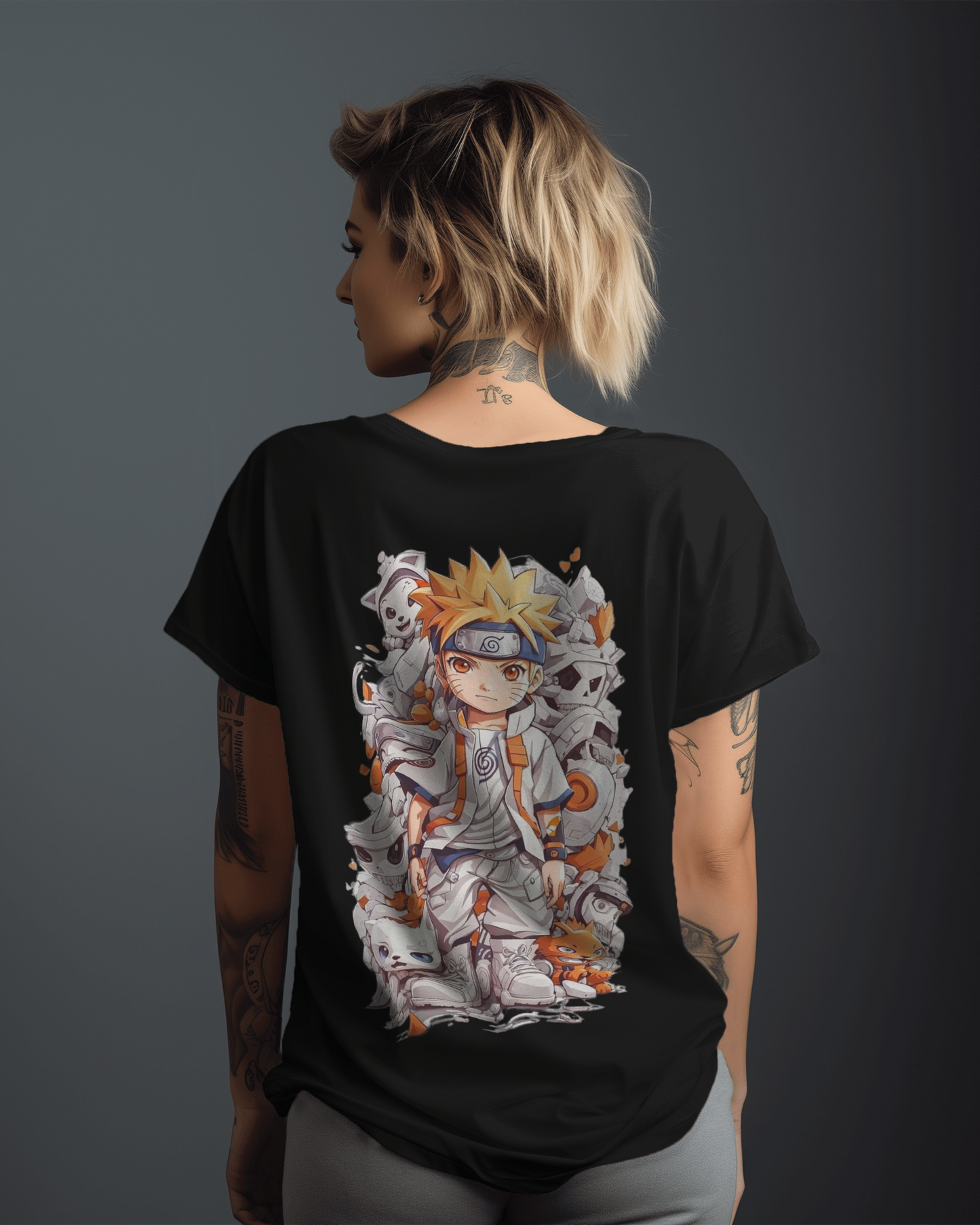 Naruto- oversized tshirt for men and women