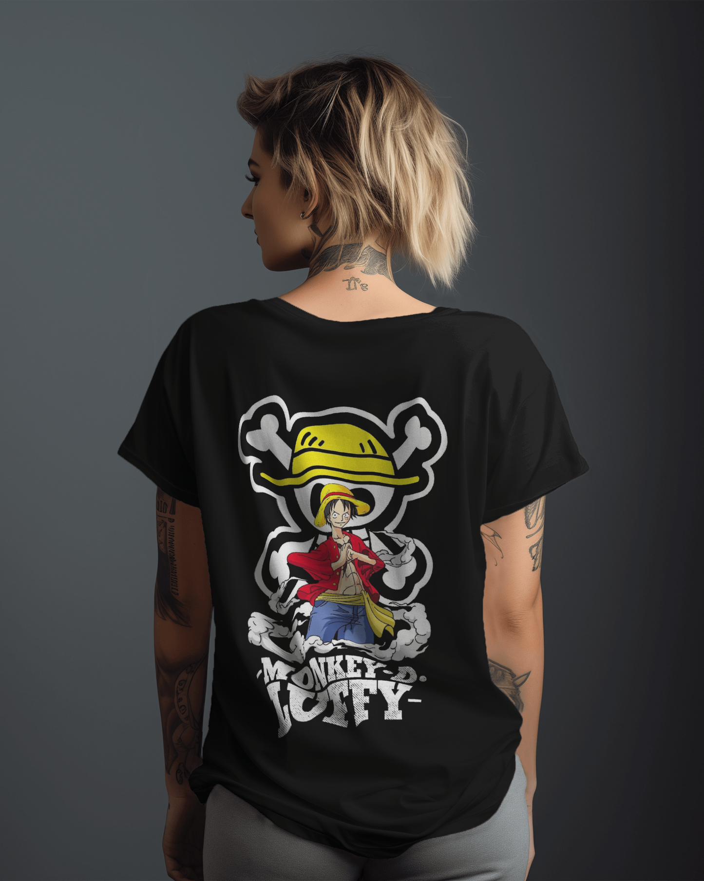 Monkey luffy- oversized tshirt for men and women