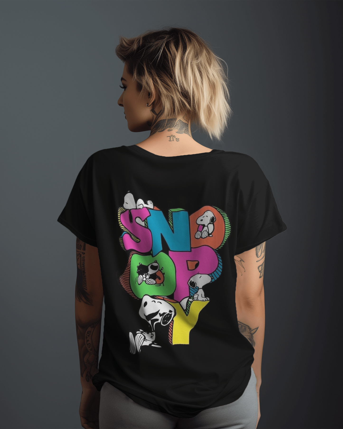 Snoopy peanut- oversized tshirt for men and women