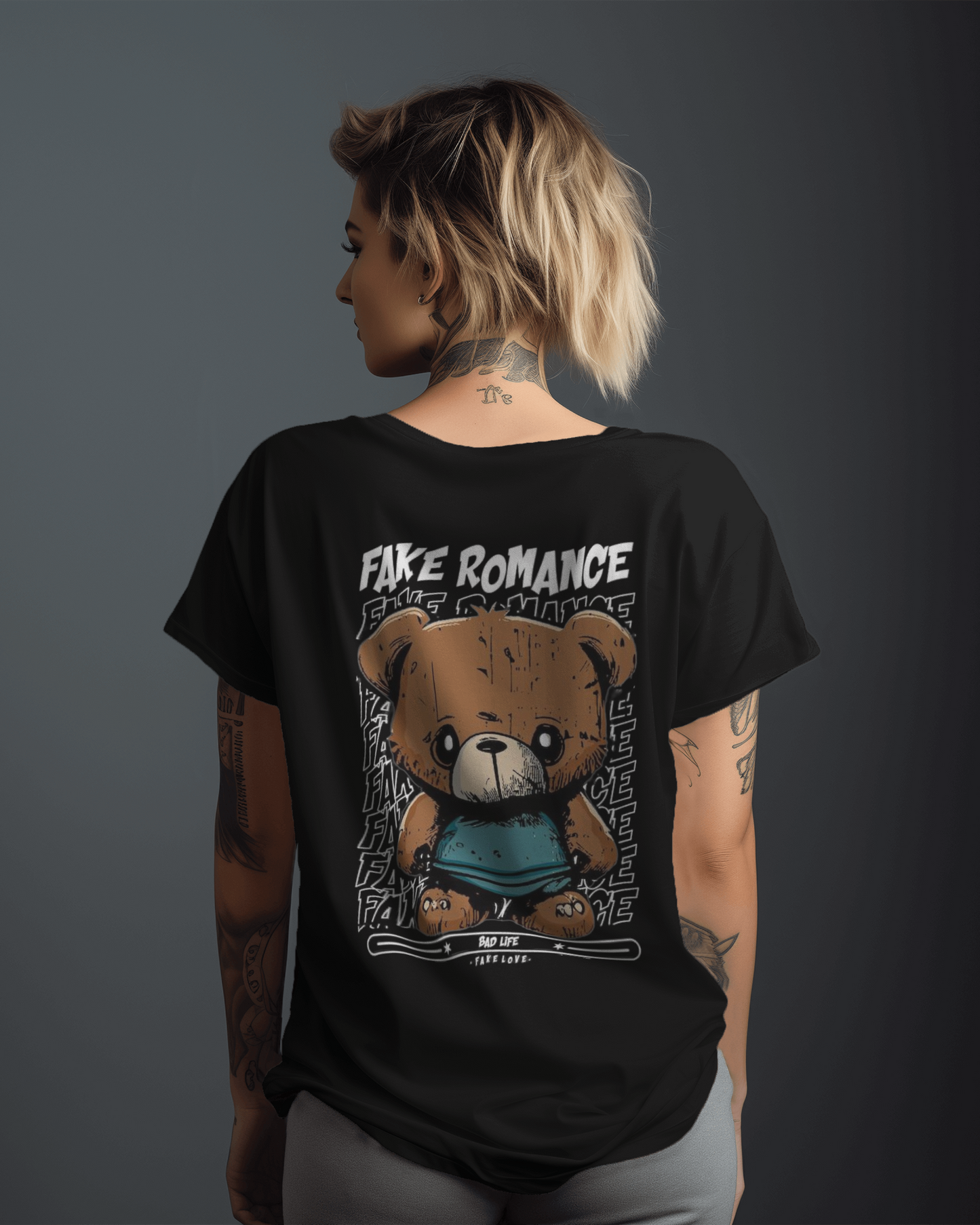 Fake Romance Oversize T-shirt for men and women