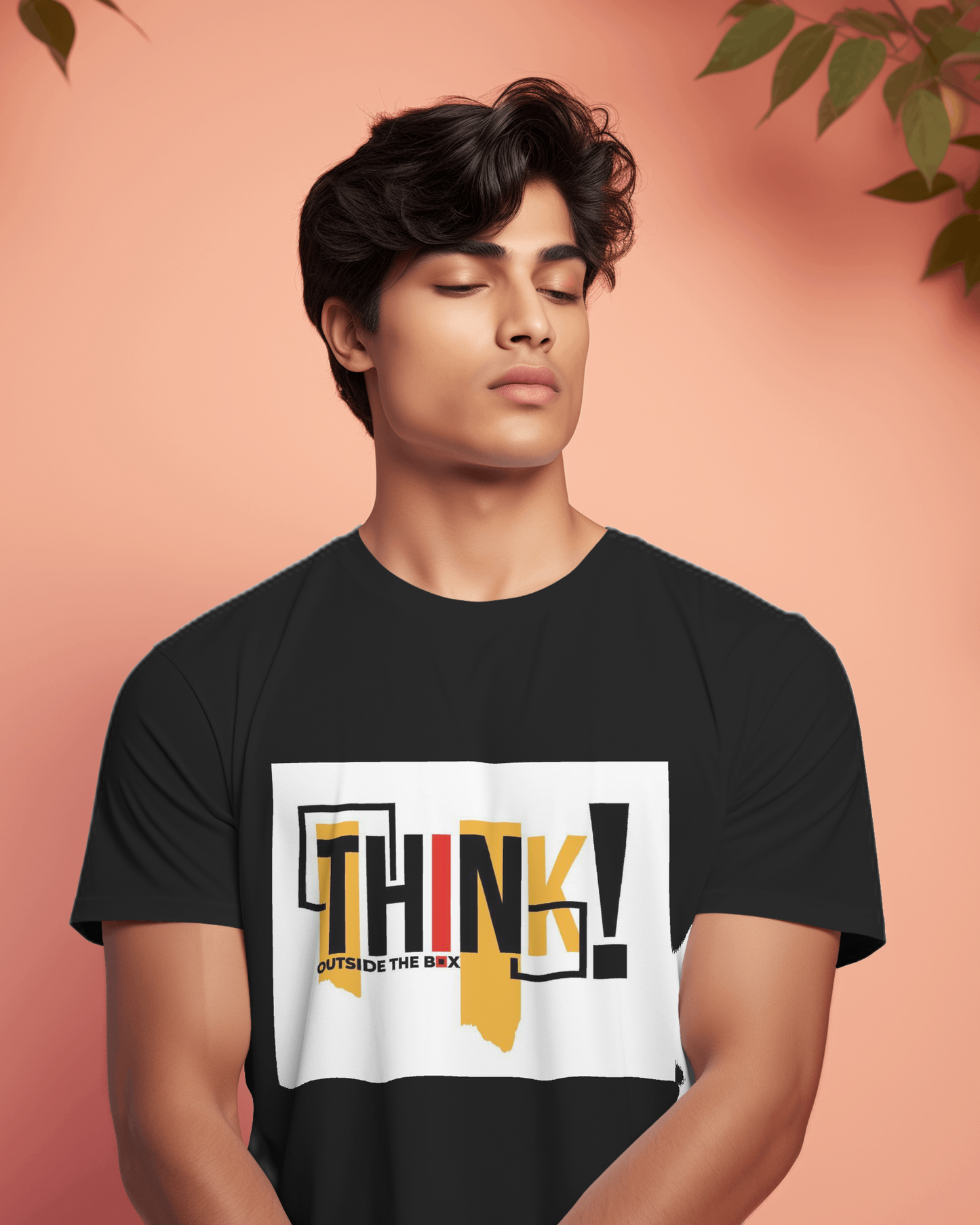 Think out of the box_ tshirt for men and women